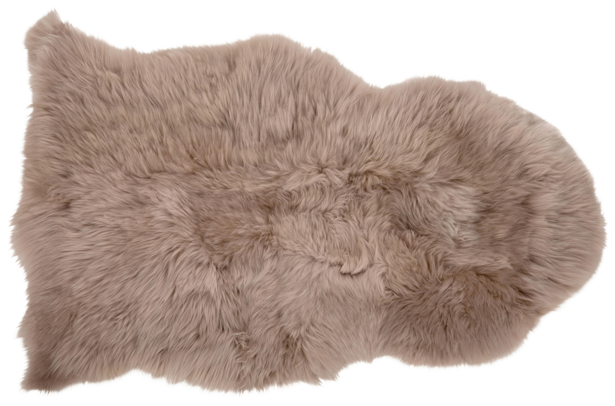 Schaffell Leonie Beige 90x60 cm Echtfell