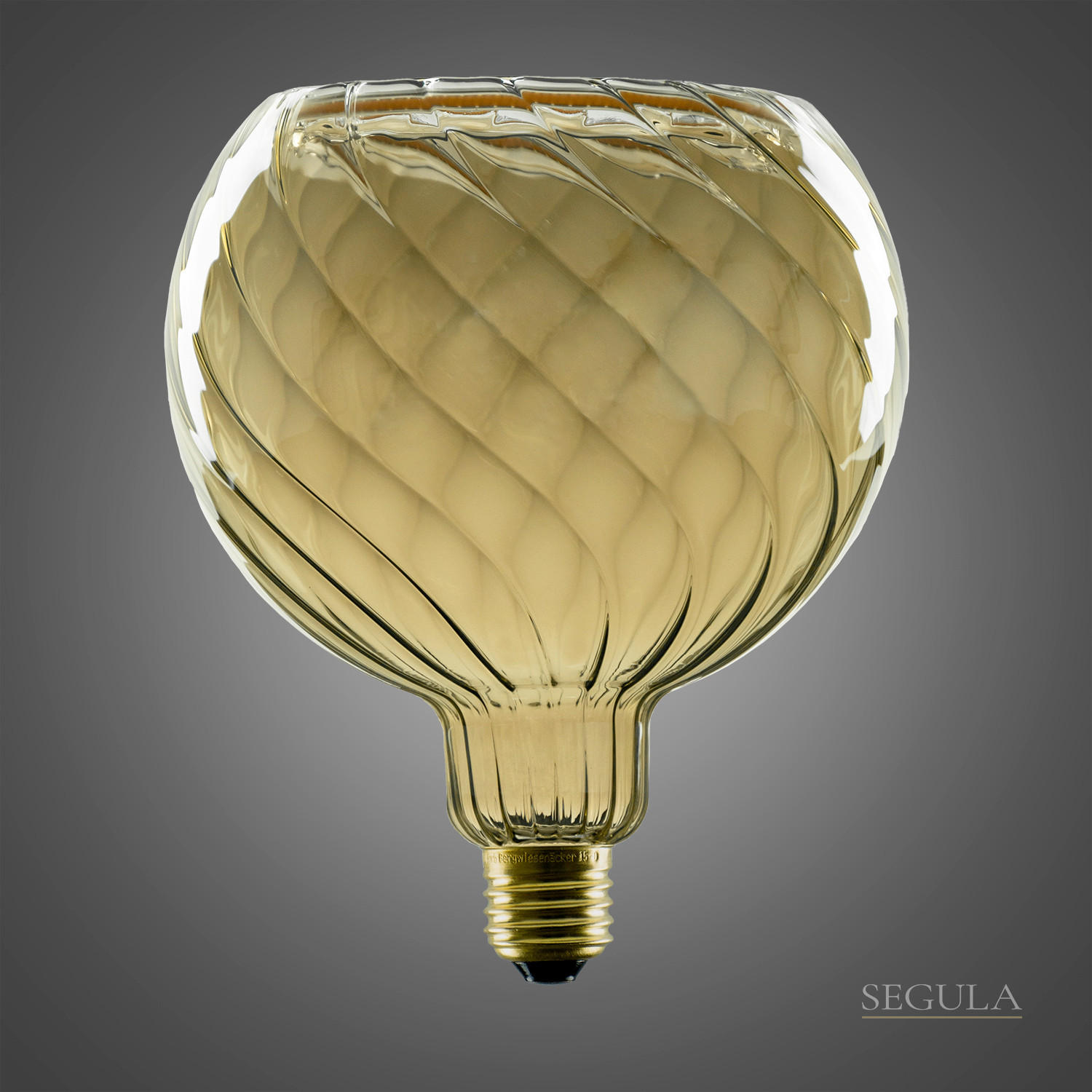 LED-FILAMENT-LEUCHTMITTEL E27 6 W 220 lm  - Grau, Basics, Glas (18/20cm)