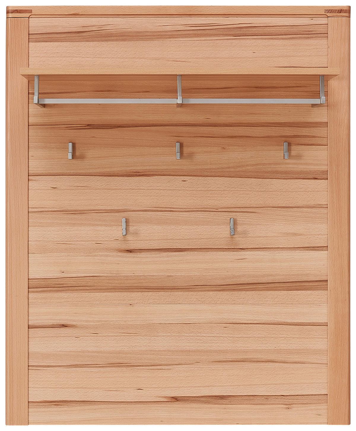 GARDEROBE 4-teilig  in 179/201/40 cm  - Buchefarben, Natur, Glas/Holzwerkstoff (179/201/40cm) - Linea Natura