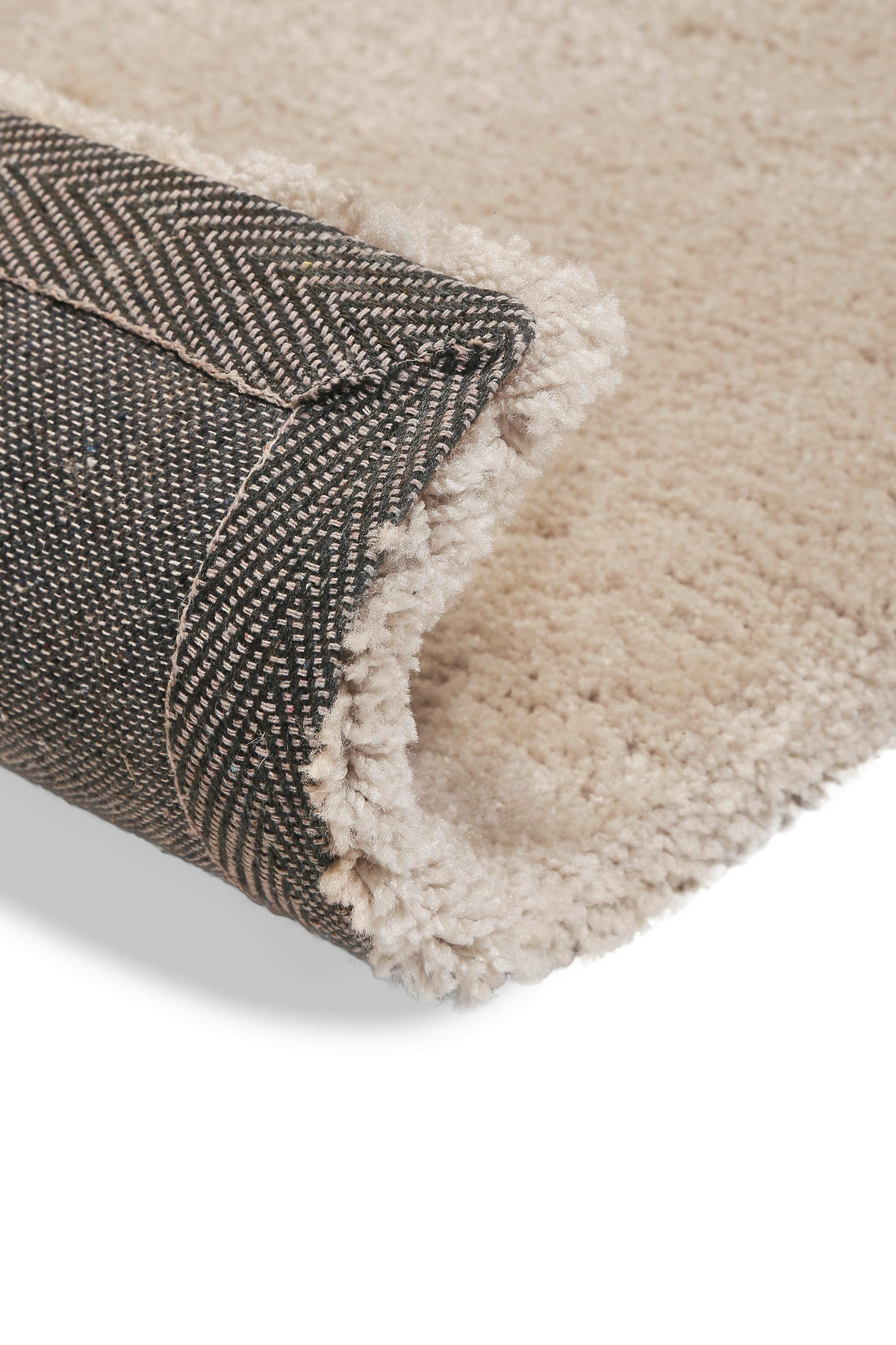 HOCHFLORTEPPICH 70/140 cm Emilia Beige  - Beige, Design, Textil (70/140cm) - Novel