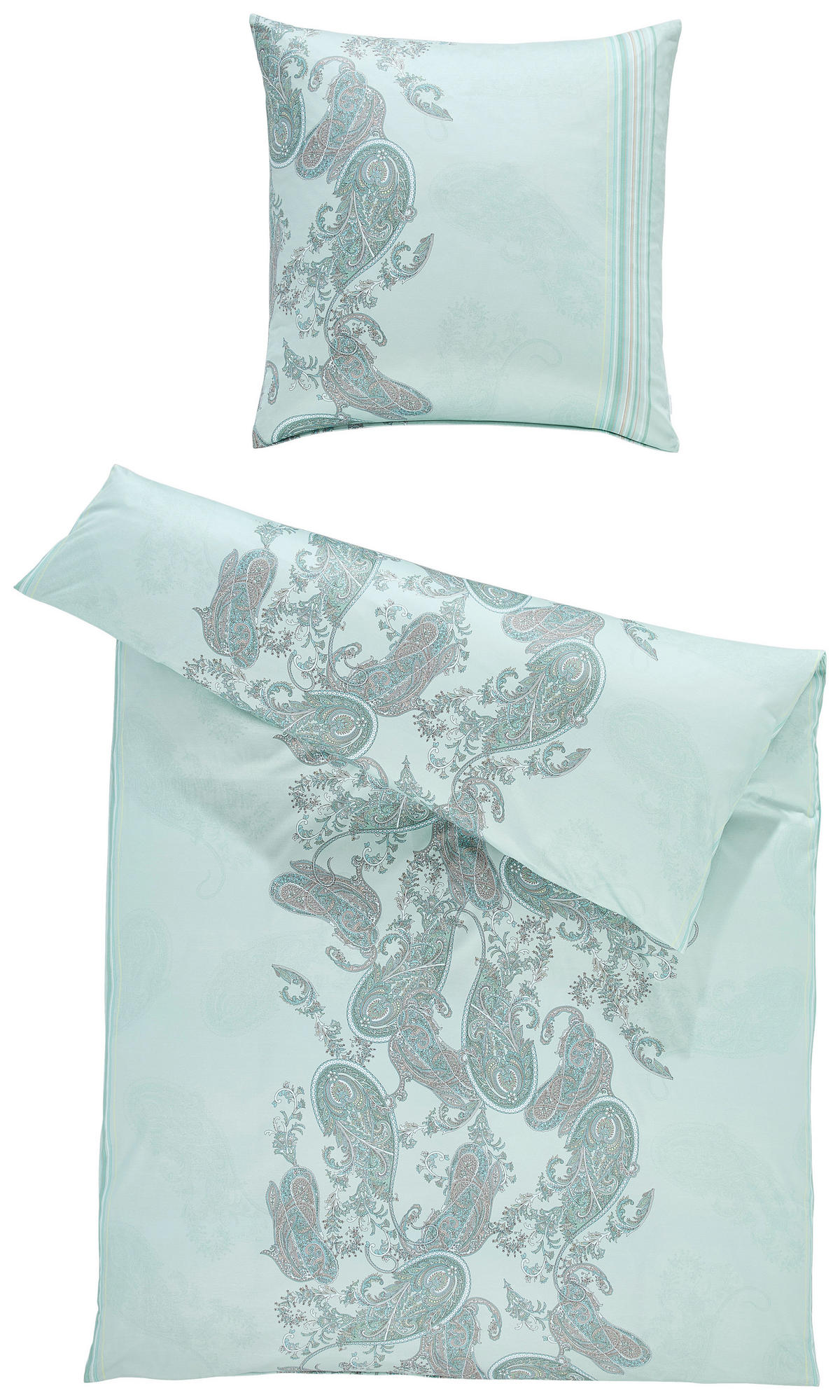 BETTWÄSCHE ATELIER Interlock-Jersey 135/200 cm  - Jadegrün, Design, Textil (135/200cm) - Estella