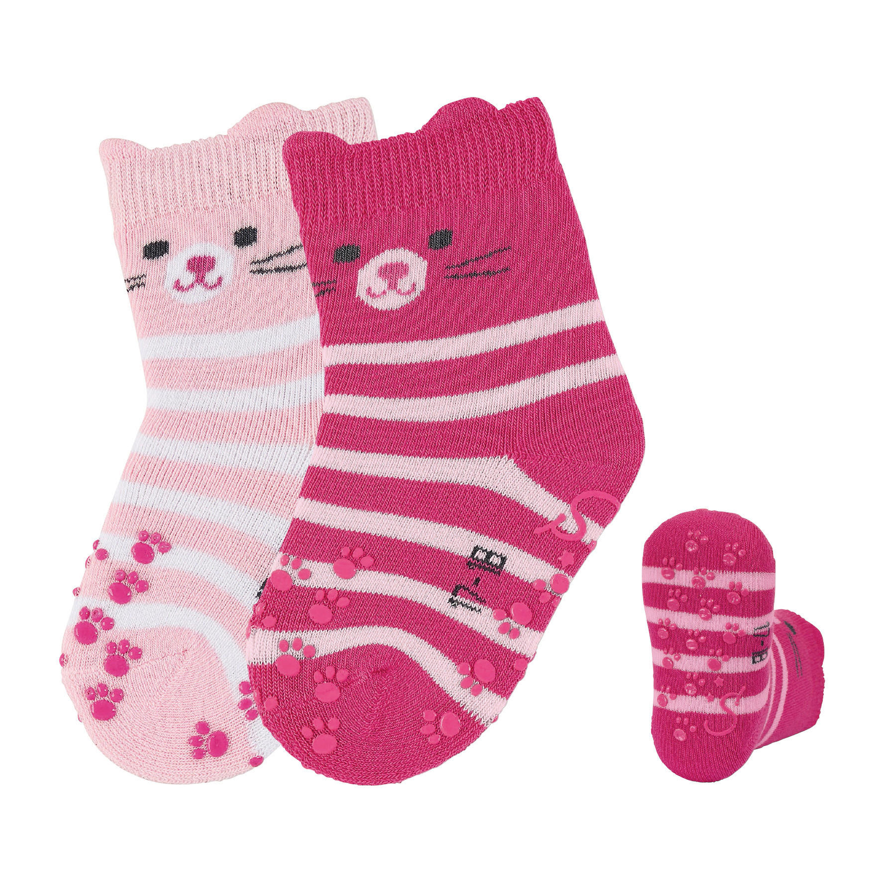 KRABBELSÖCKCHEN 2er Pack - Rosa, Basics, Textil (17/18null) - Sterntaler