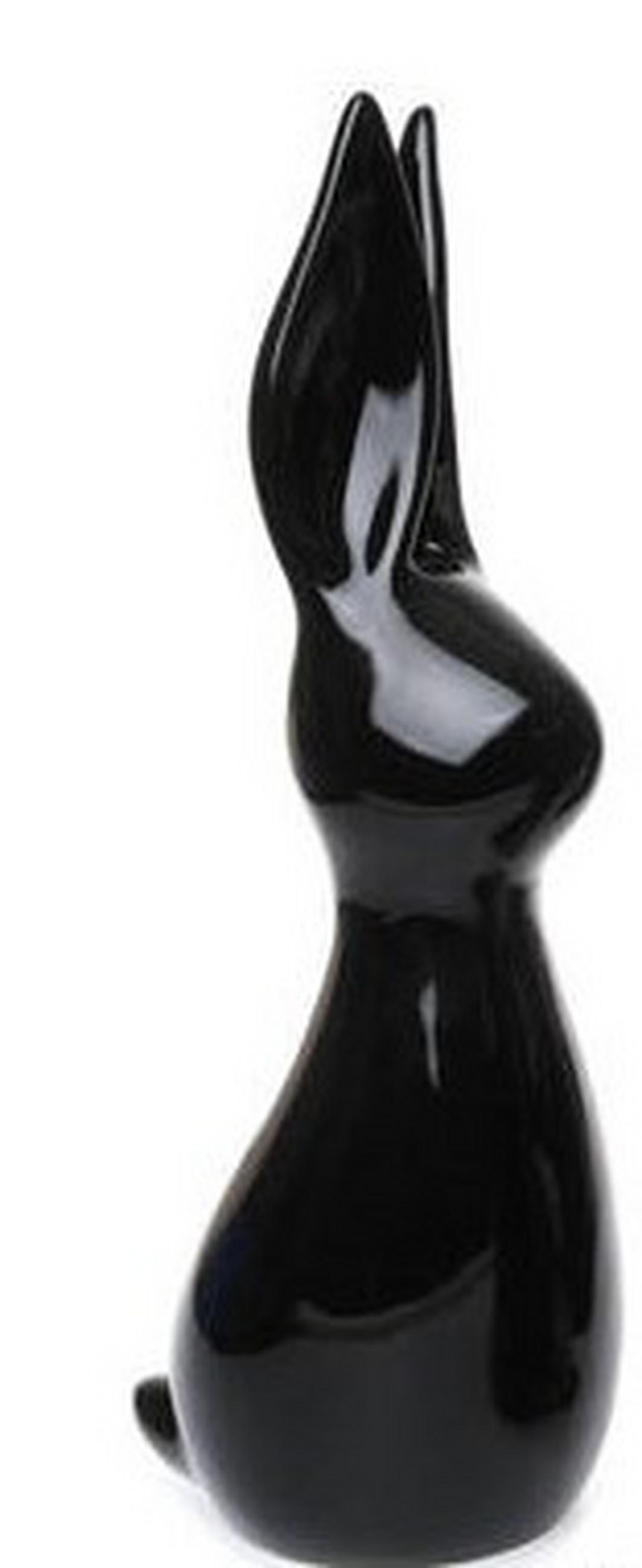 DEKOHASE - Schwarz, LIFESTYLE, Keramik (16/12/39cm)