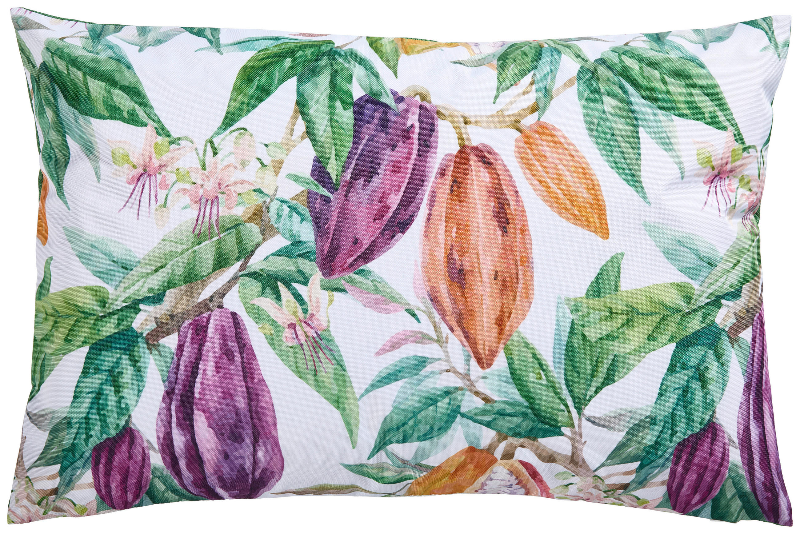 KISSENHÜLLE  - Multicolor/Grün, Trend, Textil (40ml) - Ambia Garden