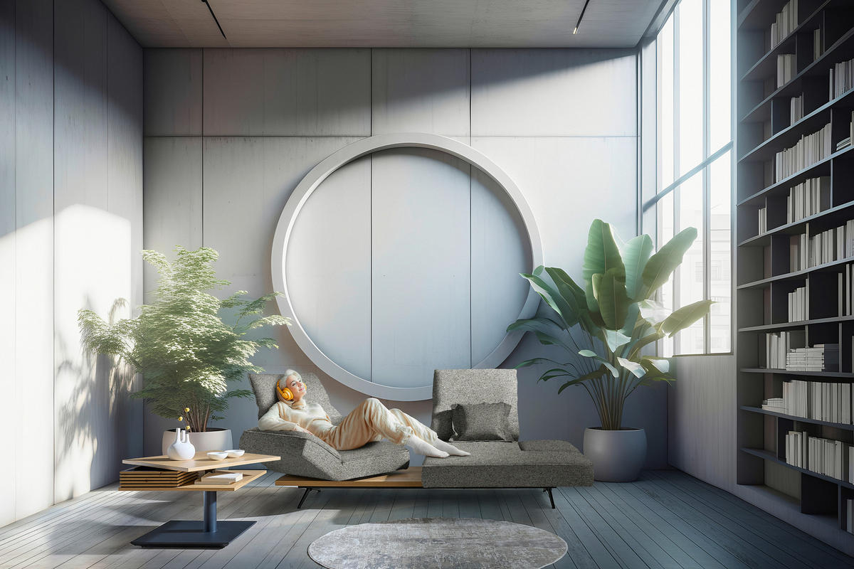 ECKSOFA  in Chenille Graubraun  240/132 cm  - Graubraun/Schwarz, Design, Holz/Textil (240/132cm) - Koinor