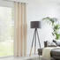 ÖSENSCHAL blickdicht 140/245 cm - Creme, Basics, Textil (140/245cm)