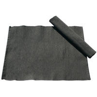 ÉTKEZŐALÁTÉT 35/45 cm textil  - sötétszürke, Basics, textil (35/45cm)