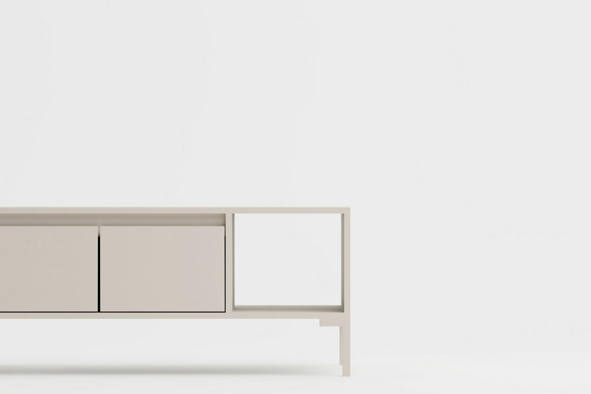 COUCHTISCH Holzwerkstoff 100/60/43 cm  - Kaschmir, Design, Holzwerkstoff/Metall (100/60/43cm) - MID.YOU