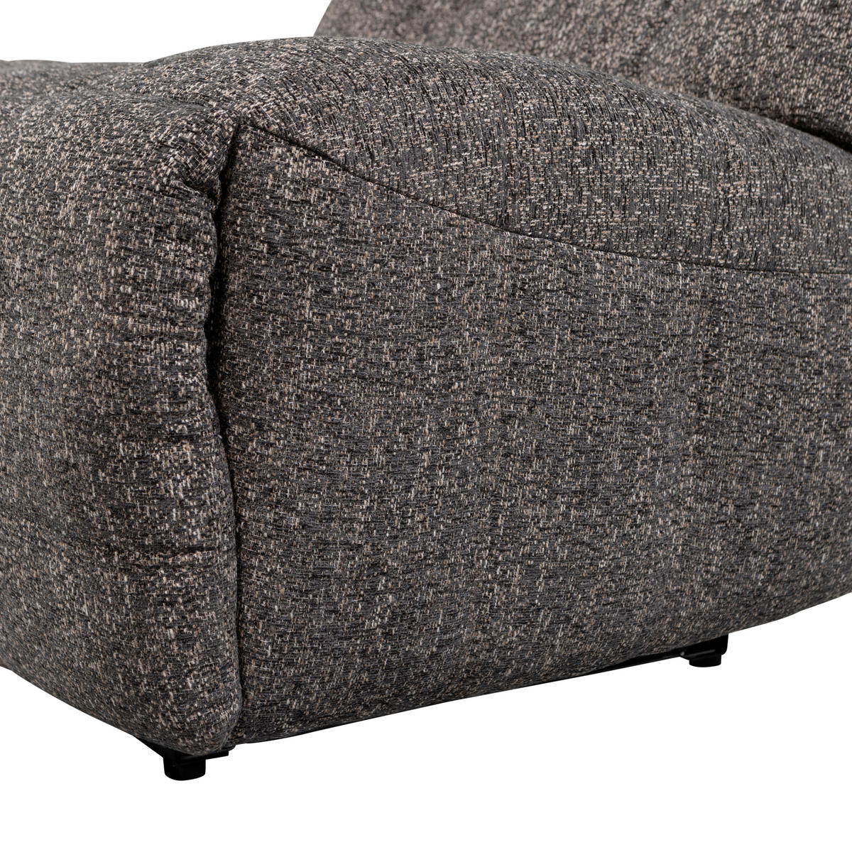 RELAXSESSEL in Textil Anthrazit  - Anthrazit, Design, Textil (98/94/83cm) - Livetastic