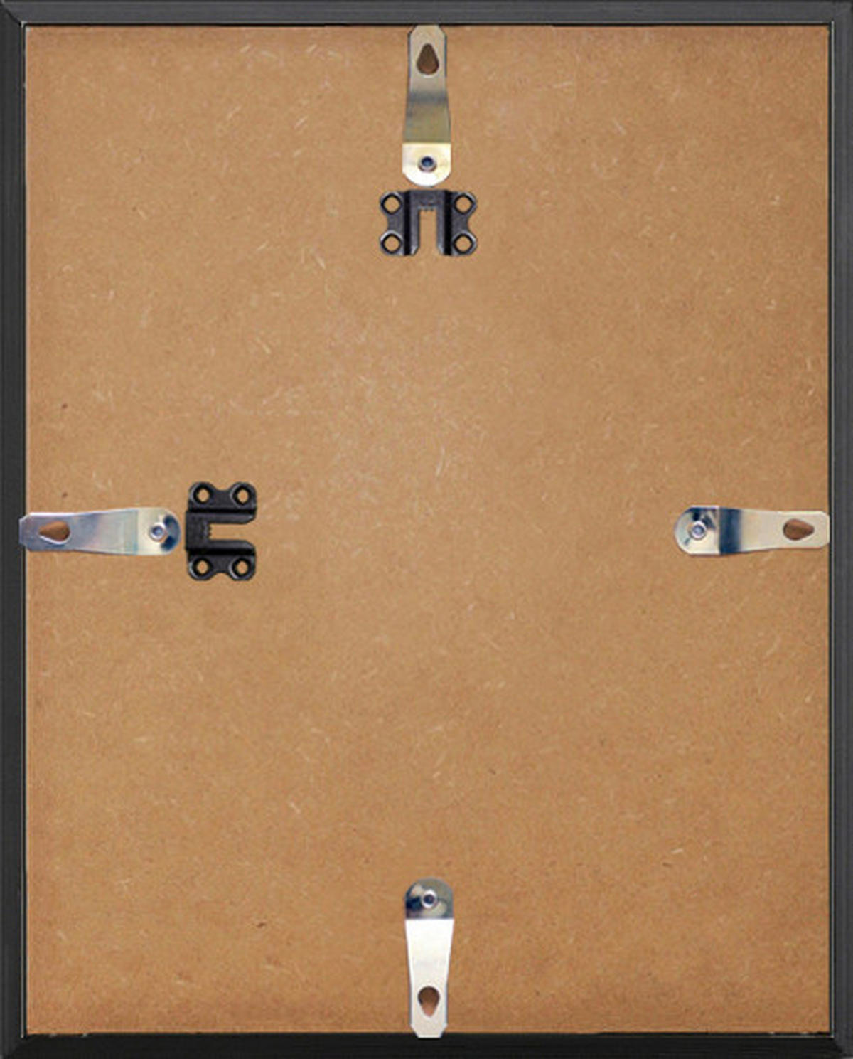 BILDERRAHMEN - Schwarz, Basics, Papier/Holzwerkstoff (24/30/1,8cm)