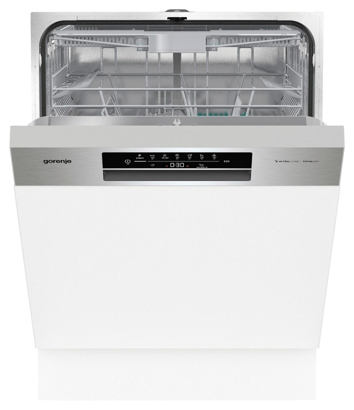 GESCHIRRSPÜLER GI643D90X  - Edelstahlfarben, Basics, Kunststoff/Metall (59,8/81,5/55,5cm) - Gorenje