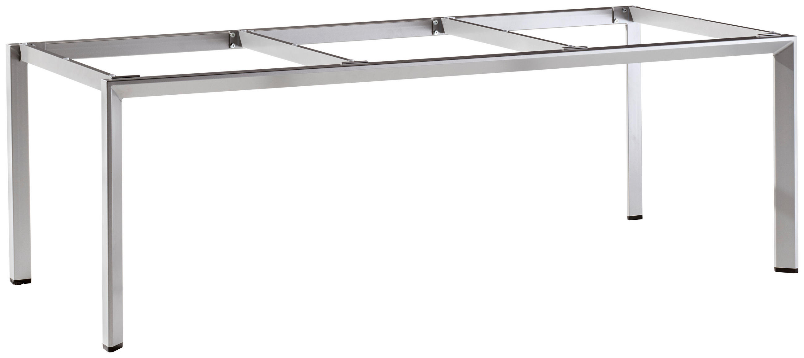 GARTENTISCHGESTELL 220/100/74 cm Metall  - Graphitfarben, Basics, Metall (220/100/74cm) - Sieger