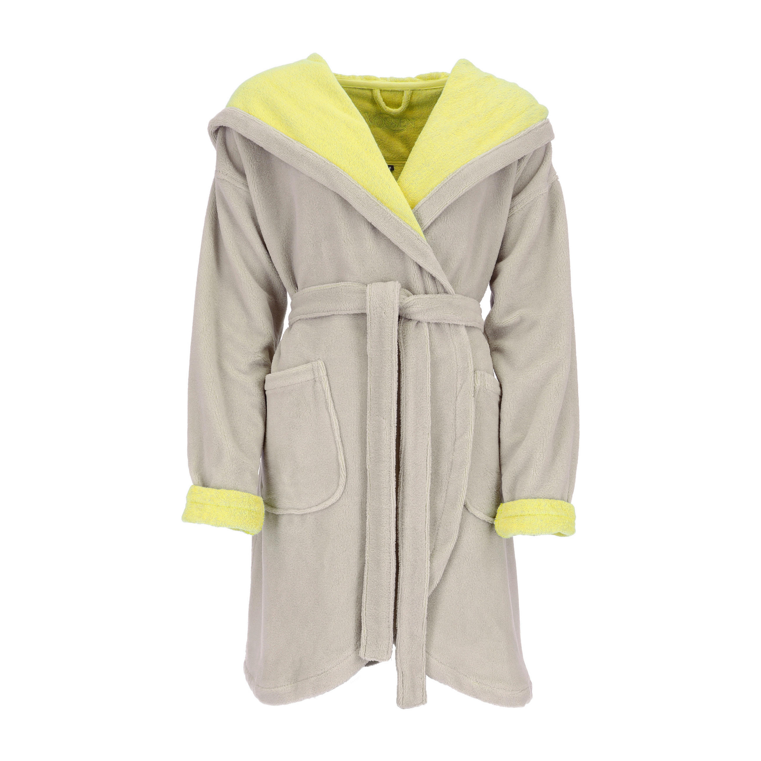 BADEMANTEL Runa M Damen  - Grau, Basics, Textil (Mnull) - Vossen