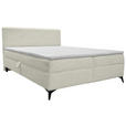 BOXBETT 160/200 cm  in Ecru  - Ecru/Schwarz, Design, Holz/Holzwerkstoff (160/200cm) - Xora