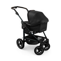 KOMBIKINDERWAGEN  mono4 2-in-1 Kombikinderwagen  schwarz  - Schwarz, Basics, Textil/Metall (57/110/108cm) - TFK