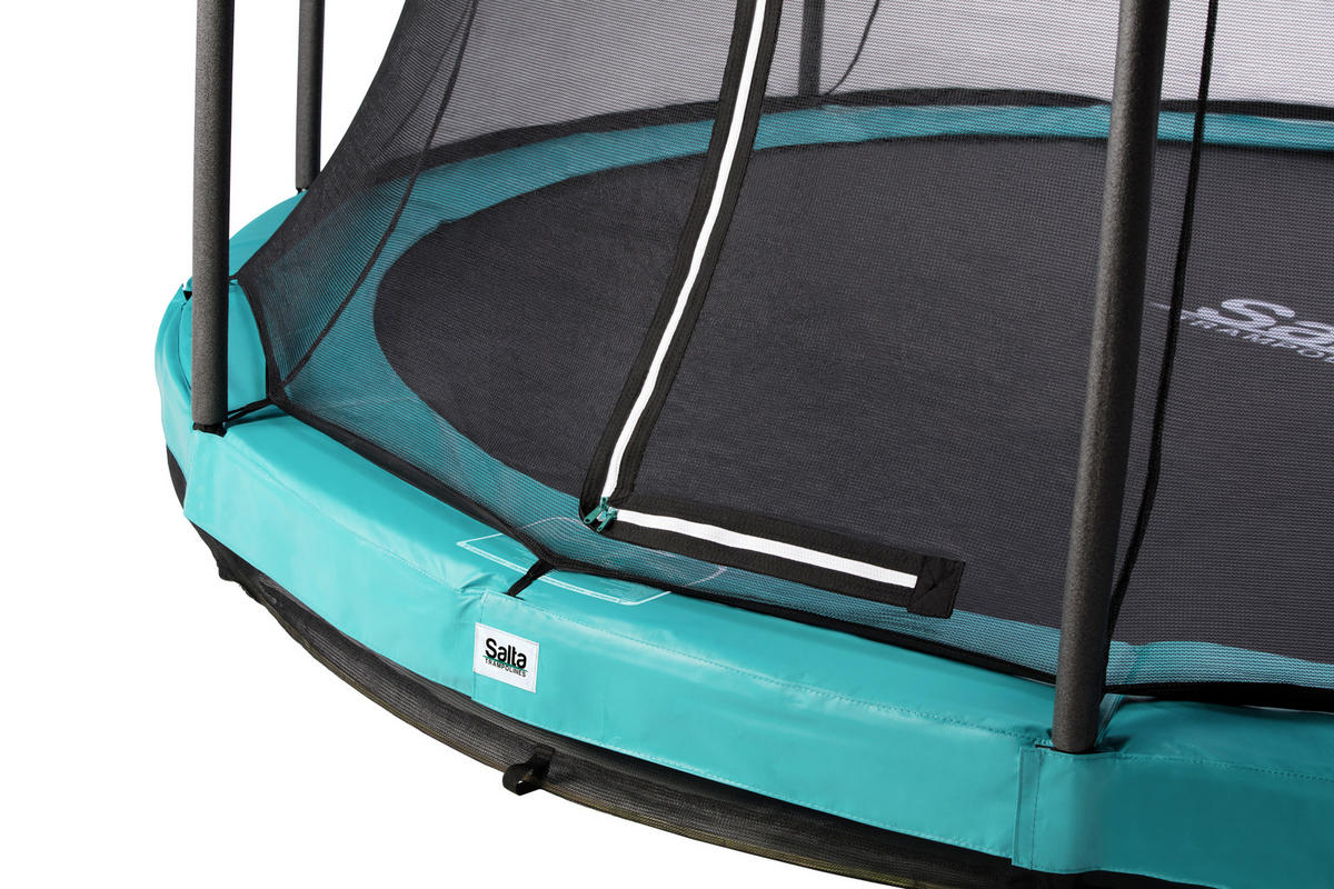 Trampolin Salta Comfort Ground Salta Comfort Edition Ground  - Grün, Basics, Metall (305cm) - Salta