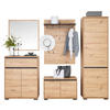 GARDEROBE  in 220/195/38 cm  - Anthrazit/Eiche Artisan, MODERN, Holzwerkstoff (220/195/38cm) - Xora