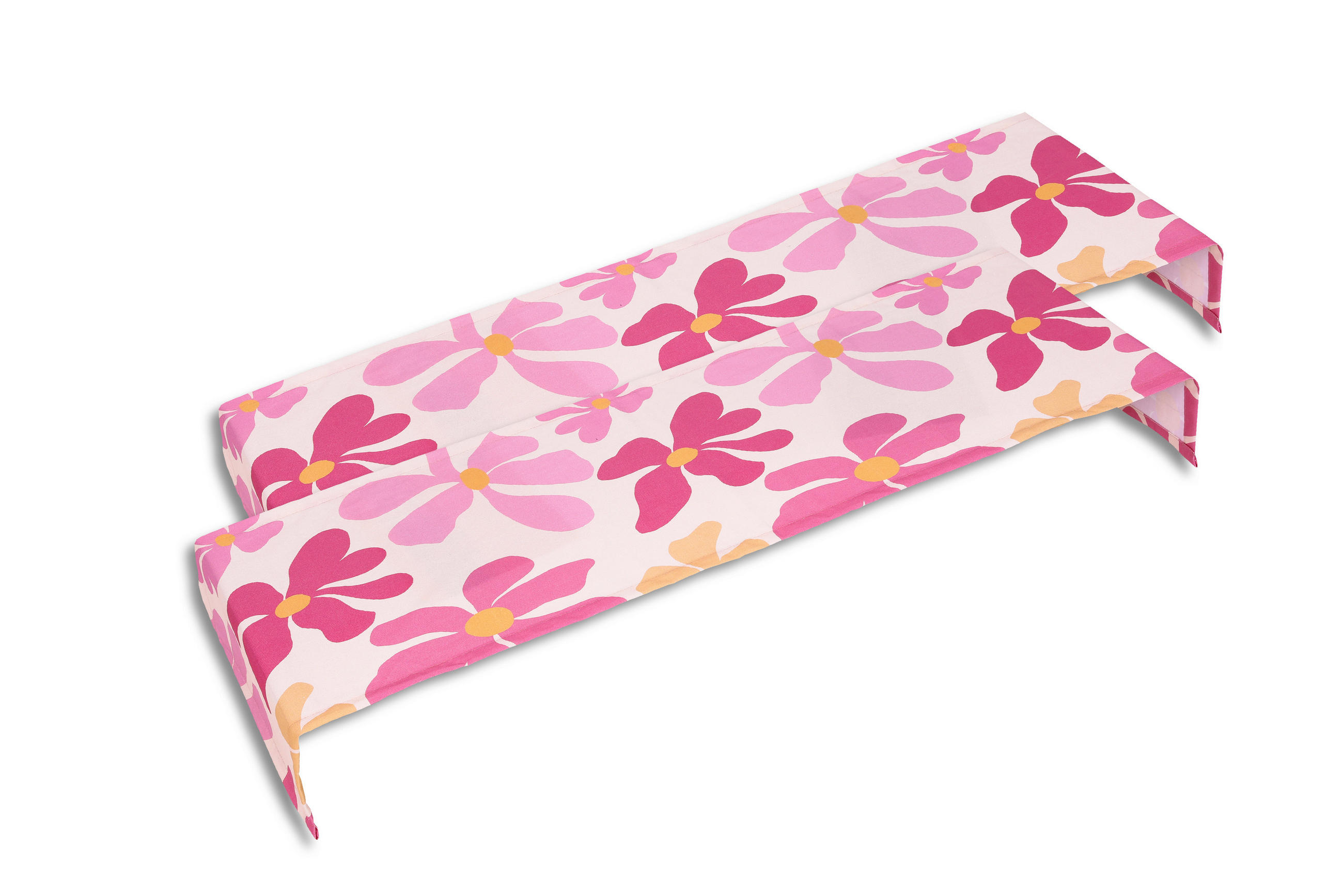 TISCHLÄUFER 40/140 cm  - Pink/Rot, Basics, Textil (40/140cm)