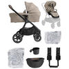 KOMBIKINDERWAGEN  Finiti 2in1  Sandstone  - Sandfarben/Schwarz, Basics, Kunststoff/Metall (60/109/87cm) - JOIE SIGNATURE