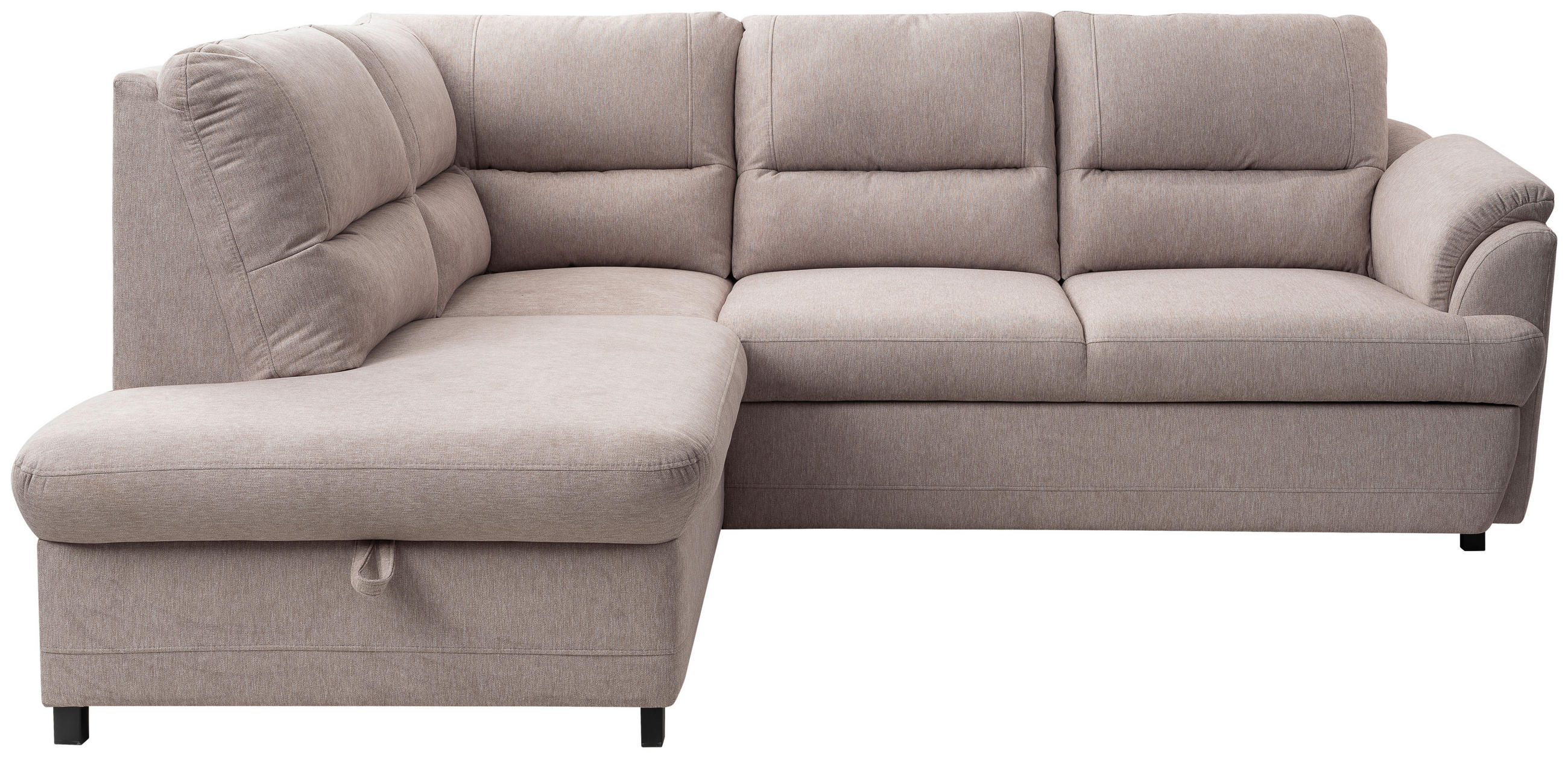 HÖRNSOFFA i greige  - greige/svart, Basics, trä/textil (200/240cm) - MID.YOU