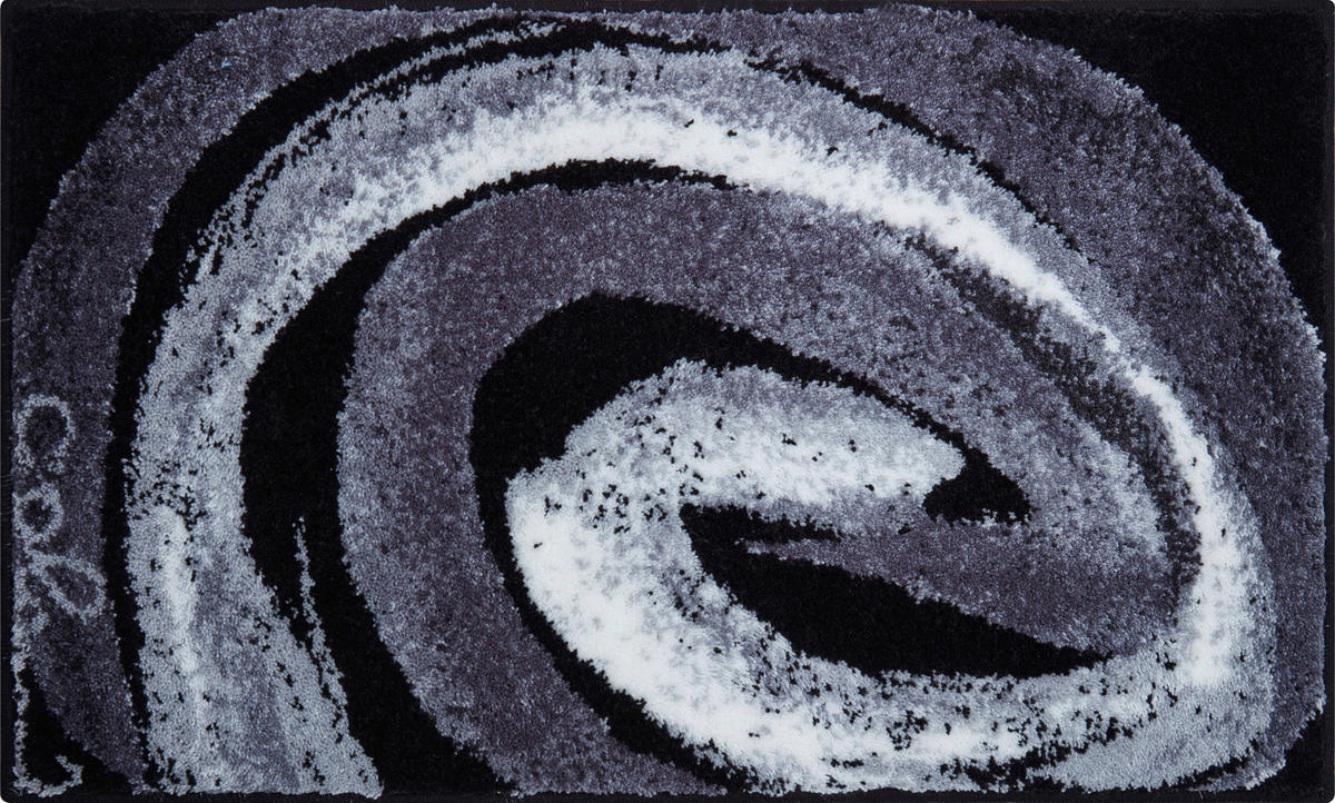 BADTEPPICH Colani 42 Grau 60/100 cm  - Grau, Basics, Kunststoff/Textil (60/100cm) - Grund