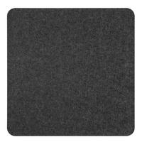 AKUSTIKPANEEL 45/45/2,4 cm  - Anthrazit, Basics, Kunststoff (45/45/2,4cm)