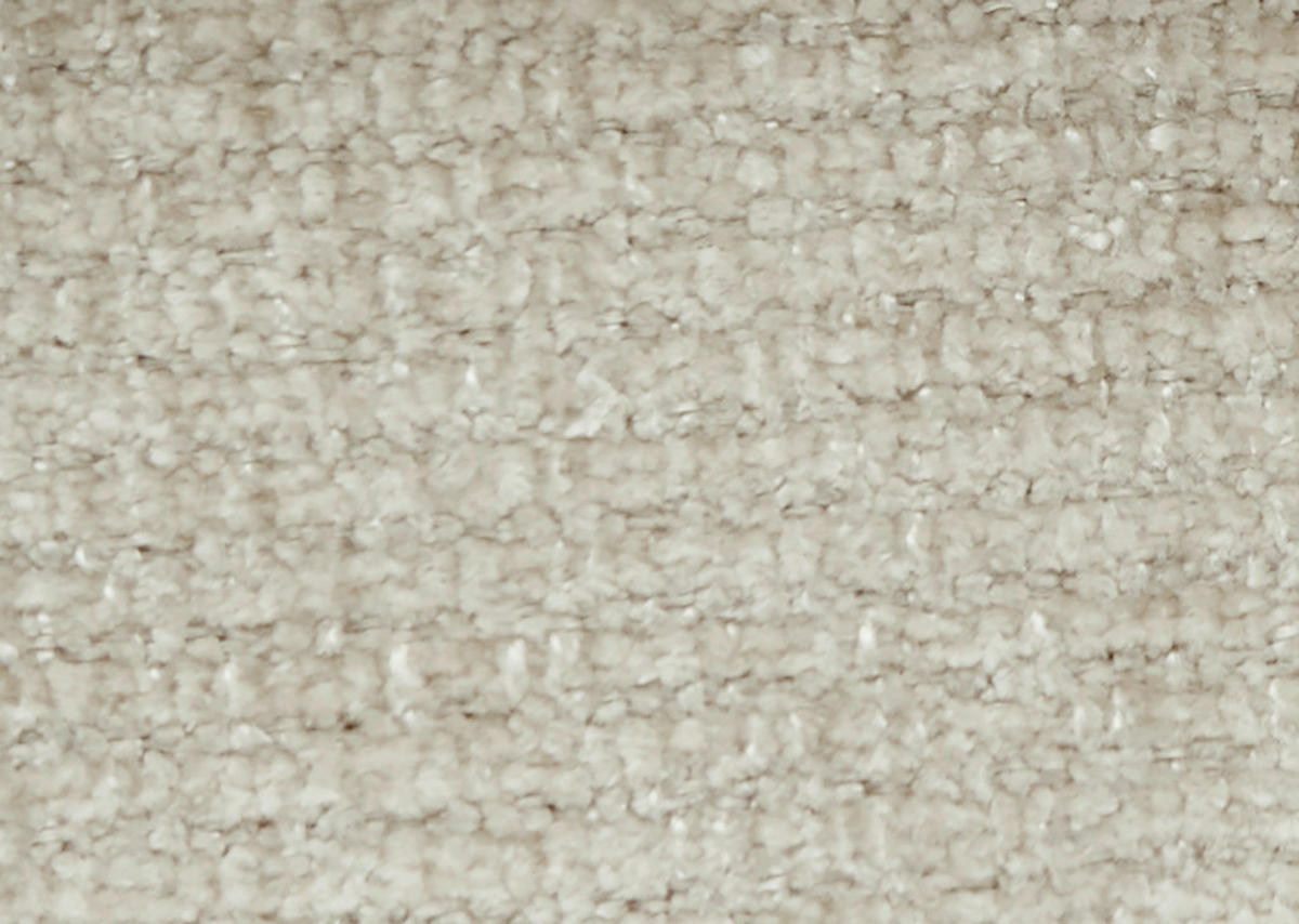 ECKSOFA in Chenille Beige  280/170-195 cm  - Beige/Schwarz, Design, Textil/Metall (280/170-195cm) - Dieter Knoll