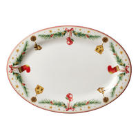 SERVÍROVACÍ PODNOS, keramika, 32/21/3 cm - vícebarevná, Basics, keramika (32/21/3cm)