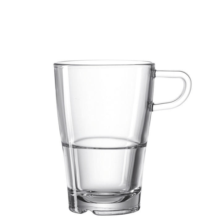 LATTE-MACCHIATO-SET Senso 6-teilig  - Transparent, Basics, Glas (11,30/12,00/8,30cm) - Leonardo