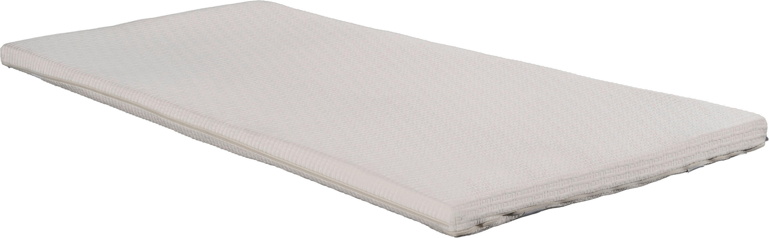 VRCHNÍ MATRACE, 90/200 cm - krémová, Basics, textil (90/200cm) - Livetastic
