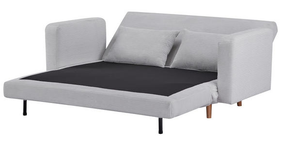 SCHLAFSOFA Cord Beige - Beige/Naturfarben, Design, Holz/Textil (167/81/90cm) - Carryhome