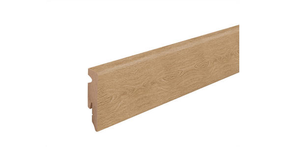 SOCKELLEISTE Eichefarben - Eichefarben, Basics, Holzwerkstoff (1,5/5,8/240cm) - Homeware