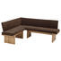ECKBANK in Braun, Buchefarben - Buchefarben/Braun, KONVENTIONELL, Holz/Textil (160/200/cm) - Venda ECKBANK in Braun, Buchefarben - Buchefarben/Braun, KONVENTIONELL, Holz/Textil (160/200/cm) - Venda