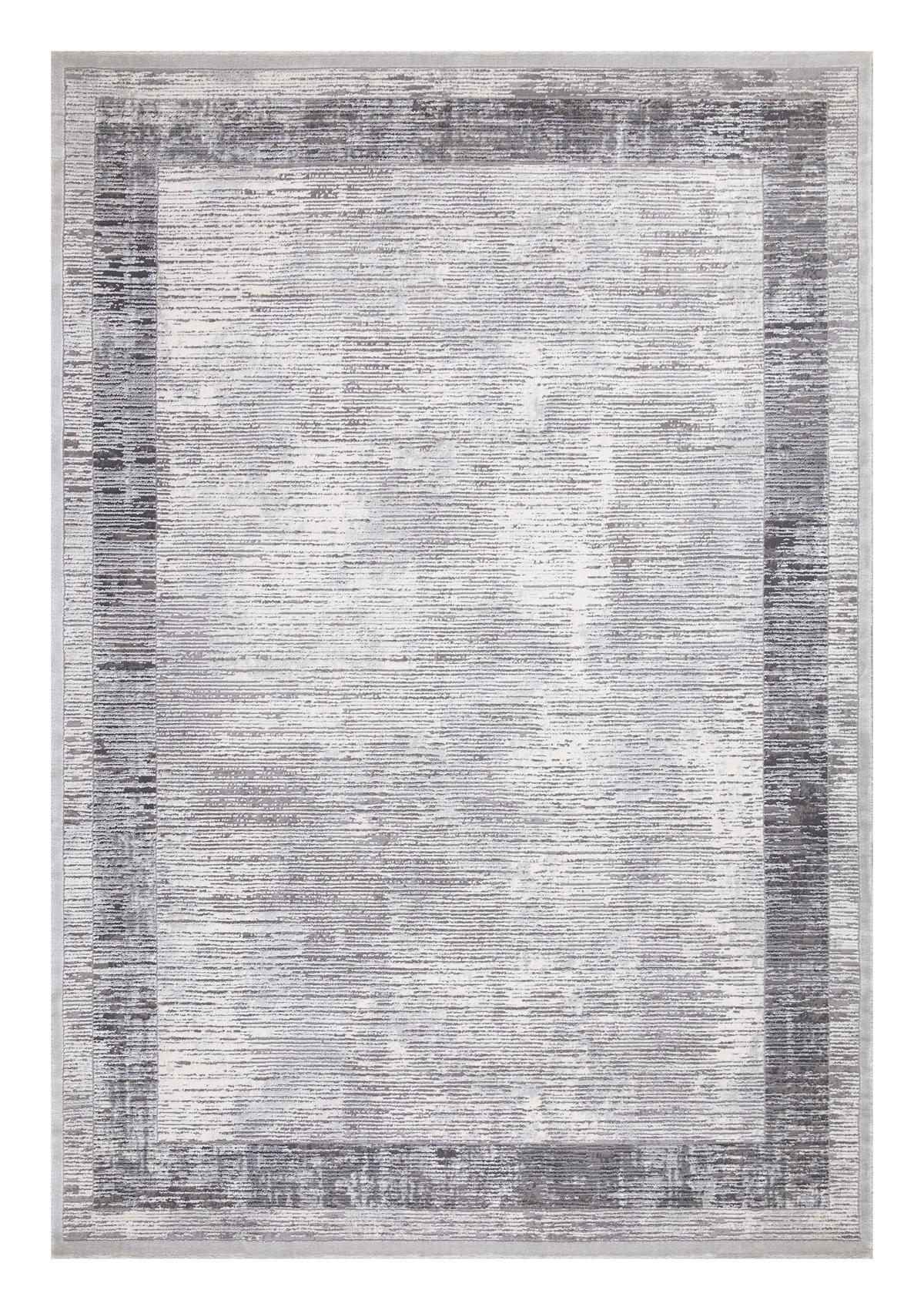VINTAGE-TEPPICH 160/230 cm Fez Grau  - Grau, LIFESTYLE, Textil (160/230cm)