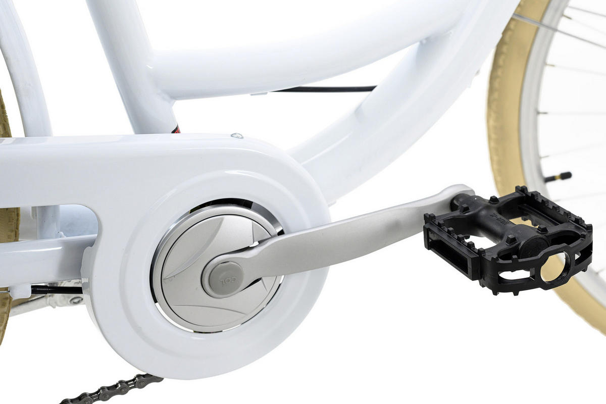 CITYBIKE 26 Zoll Damen  - Gelb/Weiß, Basics, Metall (180/70cm) - Atrigo