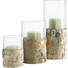 KERZENHALTER - Naturfarben, Design, Glas/Holz (12,5/20cm) - Ambia Home KERZENHALTER - Naturfarben, Design, Glas/Holz (12,5/20cm) - Ambia Home