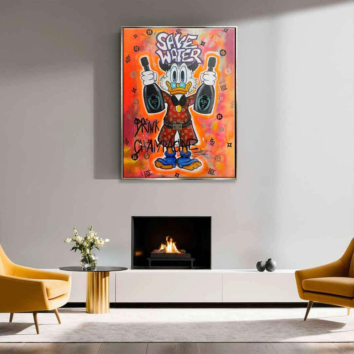 KUNSTDRUCK  - Multicolor, Basics, Holz (40x30cm)