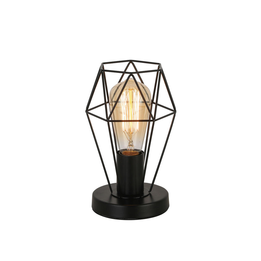 Tischlampe Kasia Schwarz Mit Schnurschalter