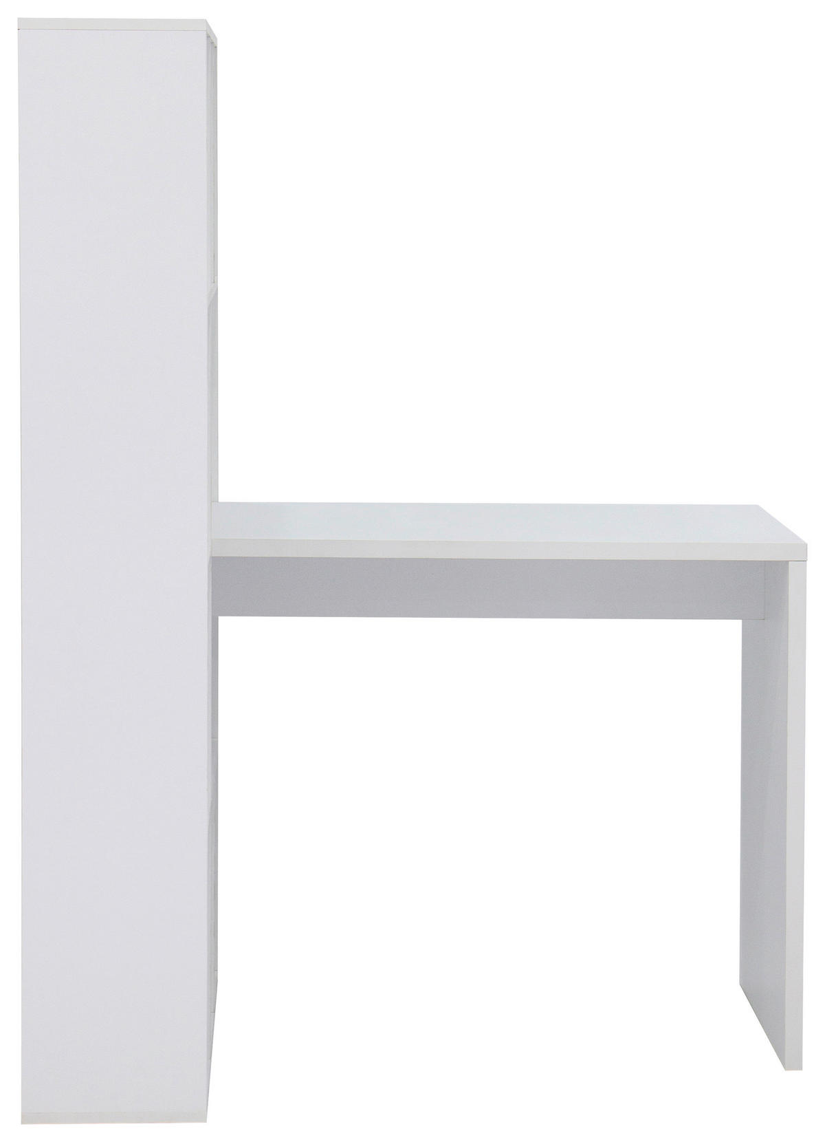 SCHREIBTISCHKOMBINATION Weiß  - Weiß, MODERN, Holzwerkstoff (110/149/94cm) - MID.YOU