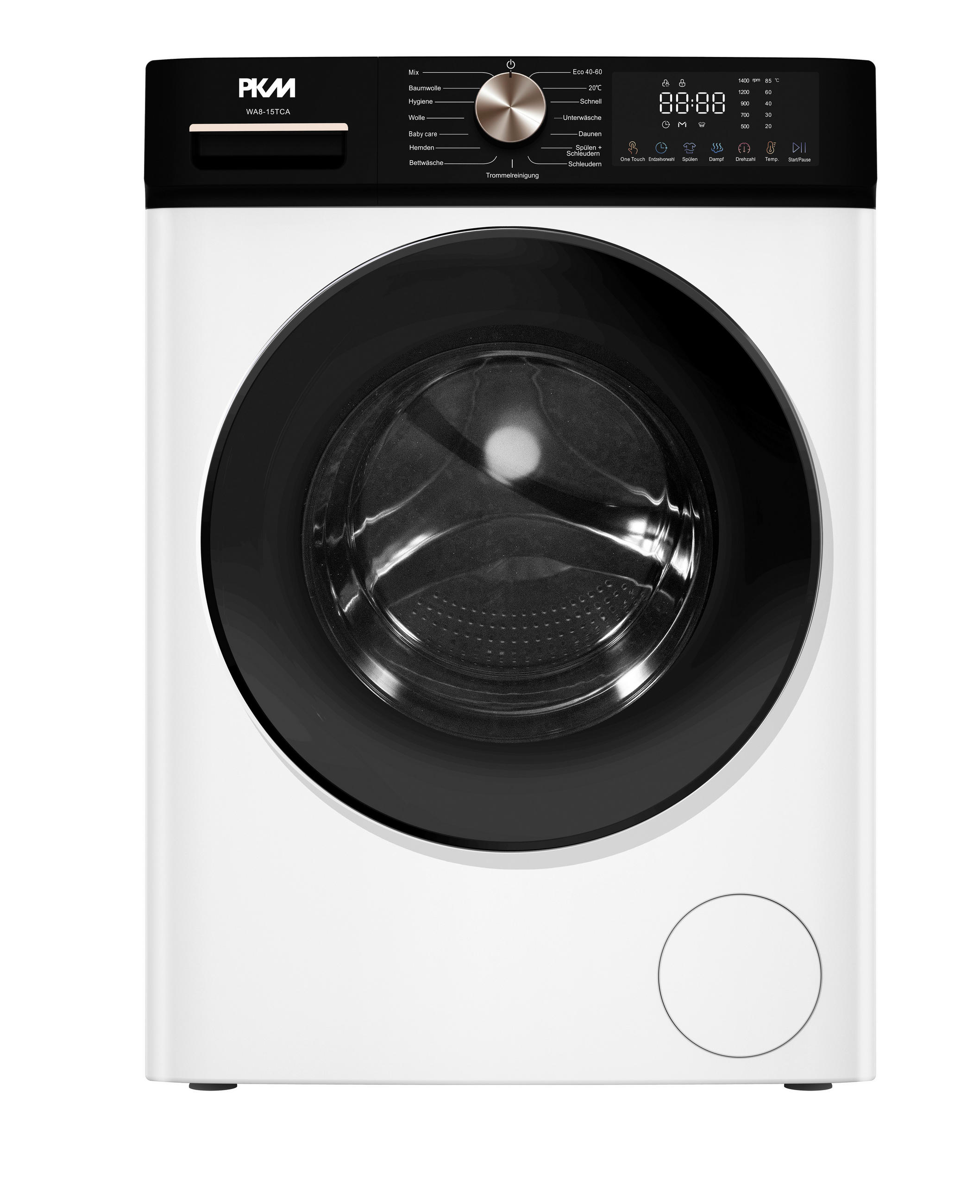 WASCHMASCHINE 30690  - Weiß Hochglanz, Basics, Metall (60/84,7/52cm) - PKM