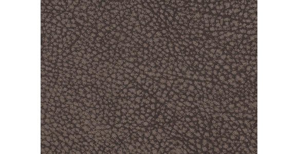 ECKSOFA in Mikrofaser Braun  - Alufarben/Braun, Design, Textil/Metall (242/275cm) - Dieter Knoll