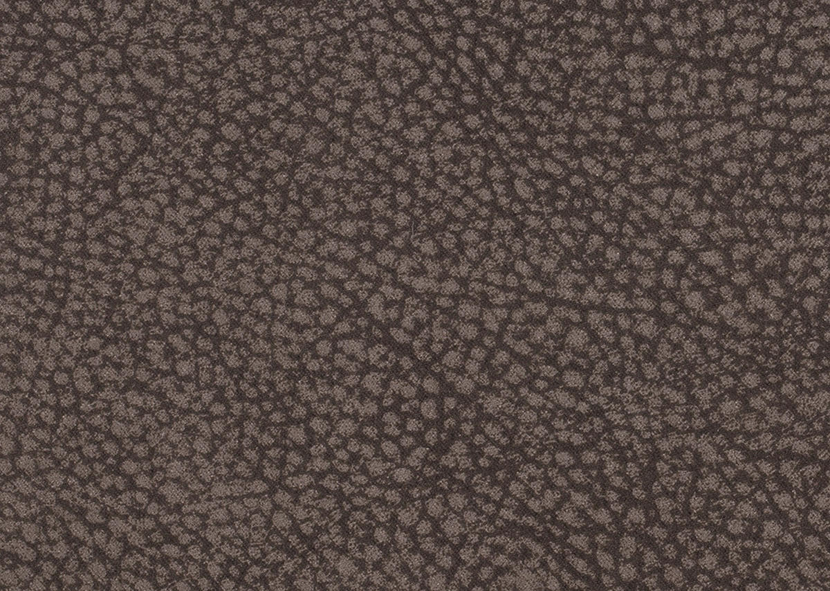 ECKSOFA in Mikrofaser Braun  - Alufarben/Braun, Design, Textil/Metall (275/242cm) - Dieter Knoll