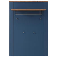 GARDEROBENPANEEL  in 81/115/30 cm  - Blau/Eichefarben, LIFESTYLE, Holzwerkstoff (81/115/30cm) - MID.YOU