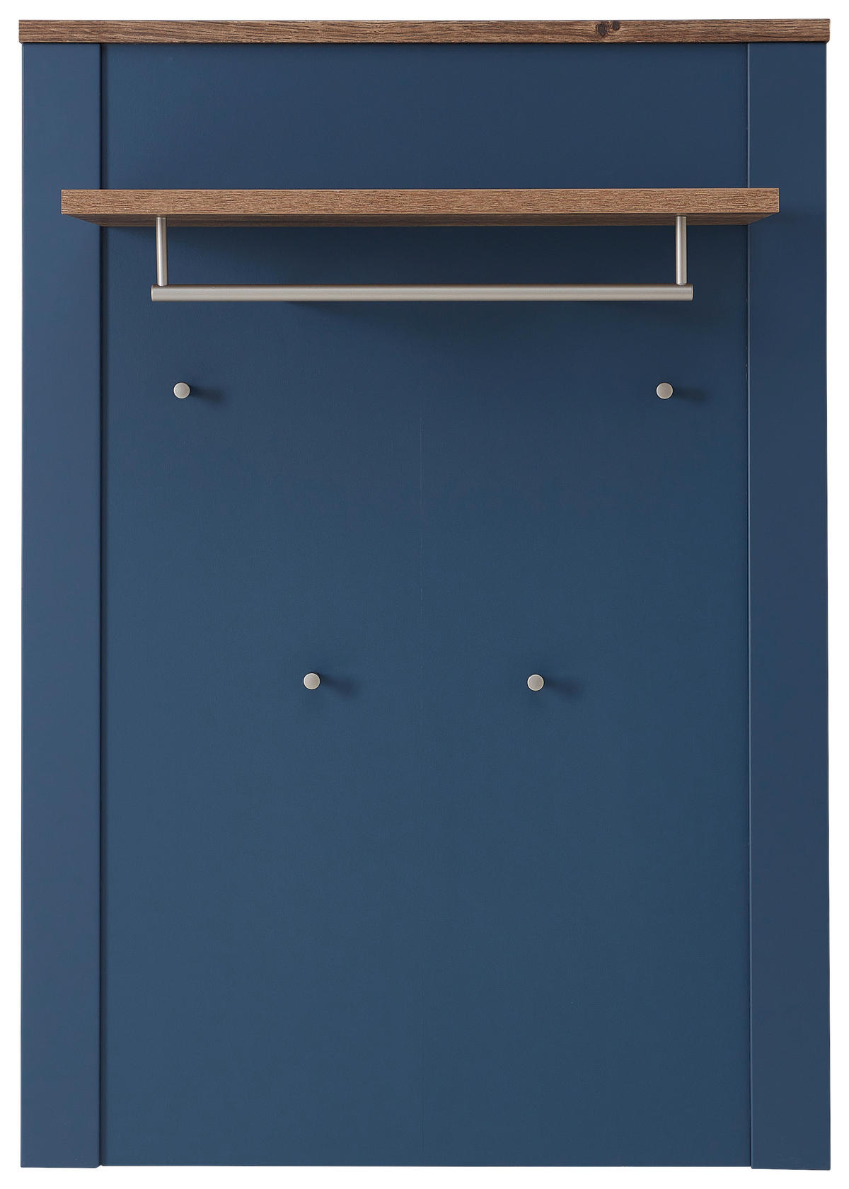 GARDEROBENPANEEL  in 81/115/30 cm  - Blau/Eichefarben, LIFESTYLE, Holzwerkstoff (81/115/30cm) - MID.YOU