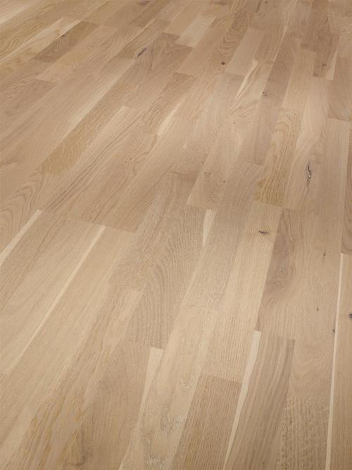 Schiffsboden Eiche weiß matt BASIC 11-5 1366061  per  m² - Hellbraun/Weiß, LIFESTYLE, Holz (220/18,5/1,15cm) - Parador