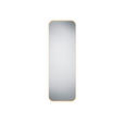 WANDSPIEGEL 50/150/2,8 cm  - Goldfarben, Trend, Glas/Metall (50/150/2,8cm) - Boxxx