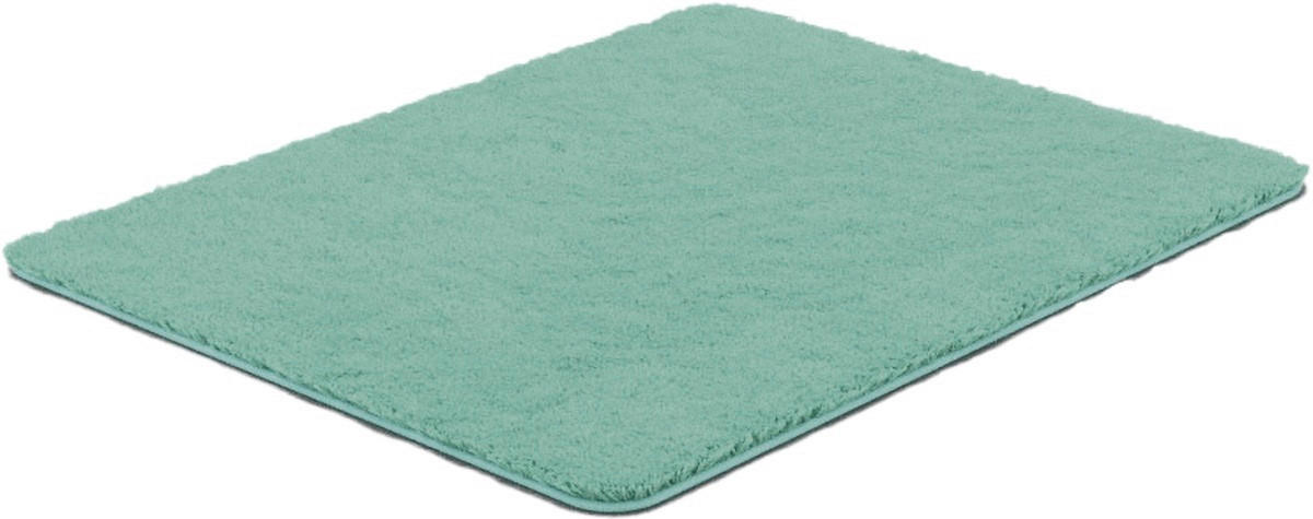 BADTEPPICH LANA Mintgrün 50/60 cm  - Mintgrün, Basics, Kunststoff/Textil (50/60cm) - Grund