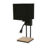 VÄGGLAMPA 45/24/18,5 cm   - svart, Klassisk, metall (45/24/18,5cm)