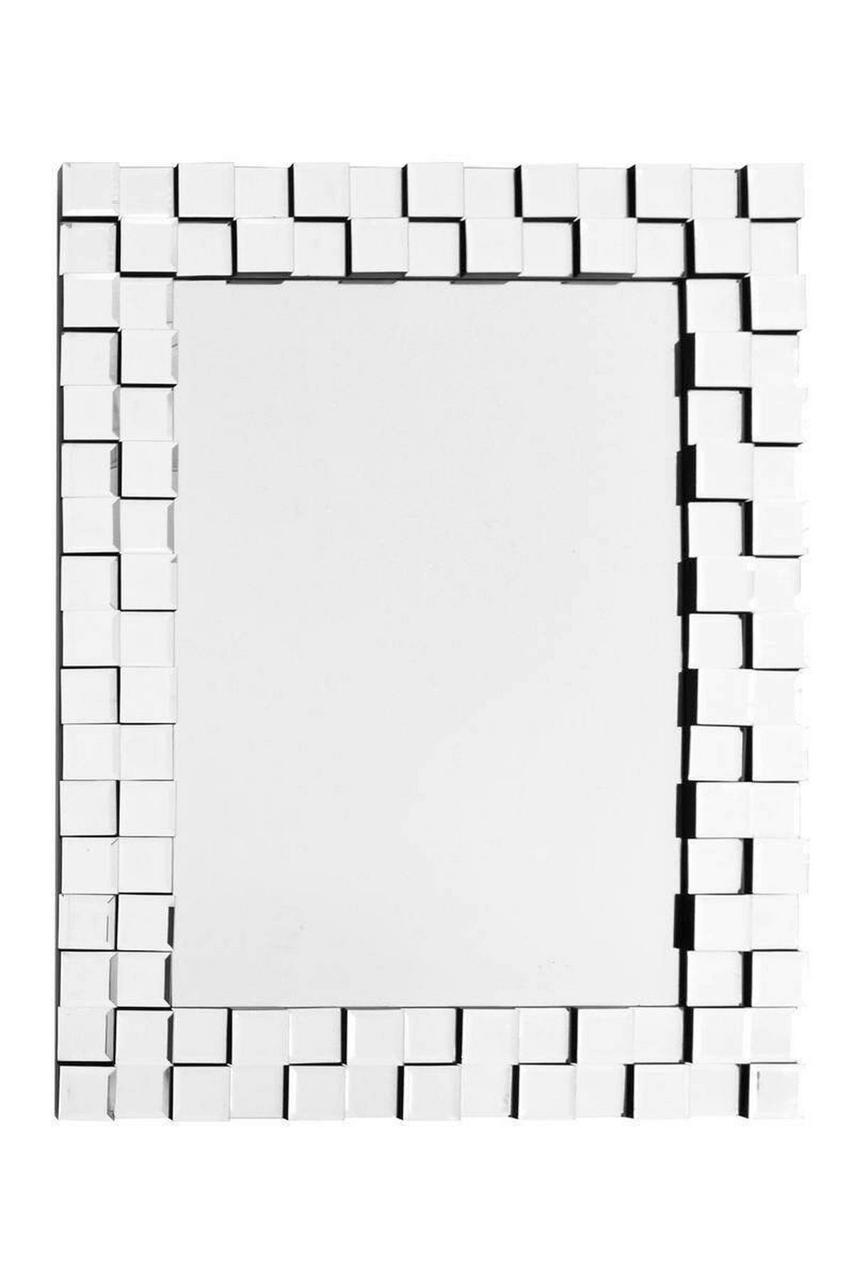 VÄGGSPEGEL 65/85/2,8 cm    - silver, Basics, metall/glas (65/85/2,8cm) - Kayoom