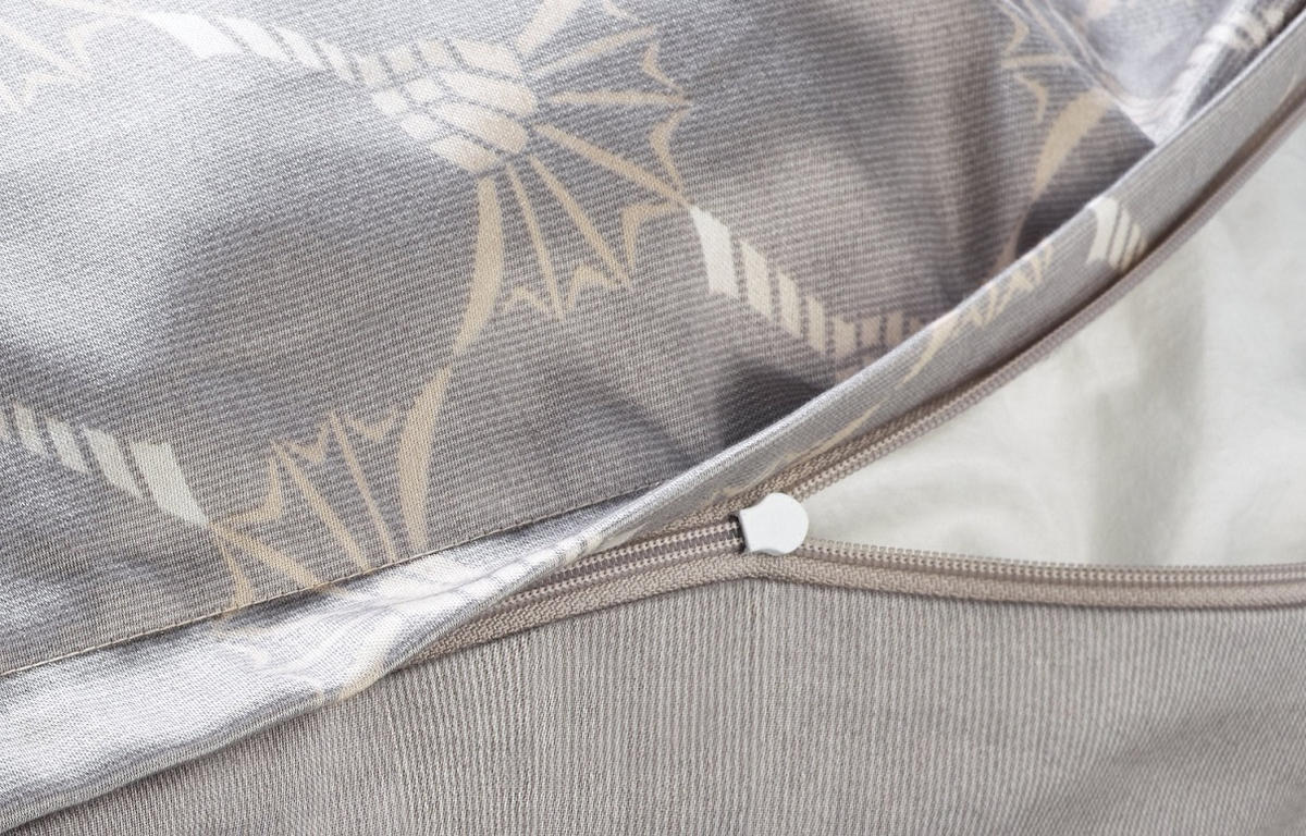 WENDEBETTWÄSCHE Cornflower Gradiant Makosatin 155/220 cm  - Sandfarben, Basics, Textil (155/220cm) - Joop!